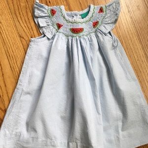 Mia’s Smocked Watermelon Dress